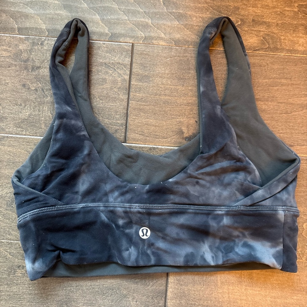 Lululemon Align Reversible Black Medium Support Sports Bra (no padding)